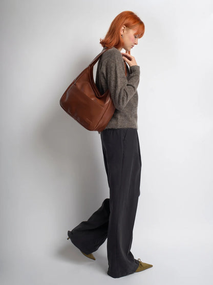 BROWN LUNA BAG